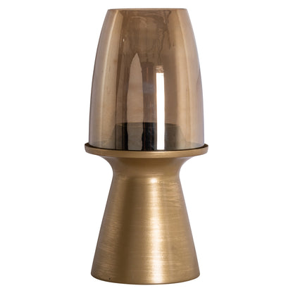 Richmond Interiors Windlicht Danea brushed gold small Windlicht Richmond Interiors