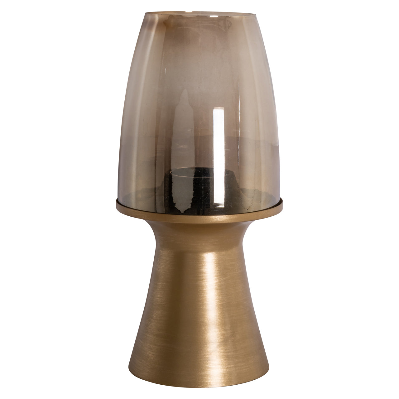Richmond Interiors Windlicht Danea brushed gold large Windlicht Richmond Interiors