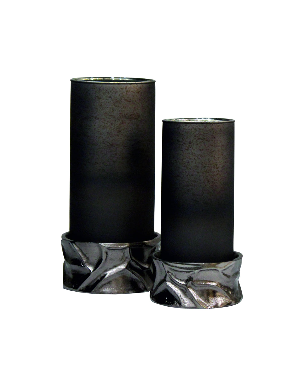 Richmond Interiors Windlicht Candace smoke small