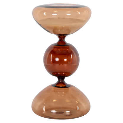 Richmond Interiors Dekoratives Objekt Elba brown hourglass small Dekoratives Objekt Richmond Interiors