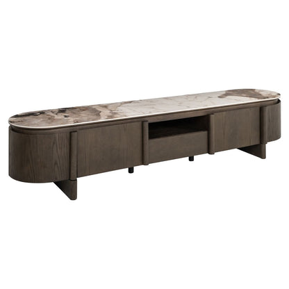Richmond Interiors – TV-Board Langford Brown Fernsehkommode Richmond Interiors