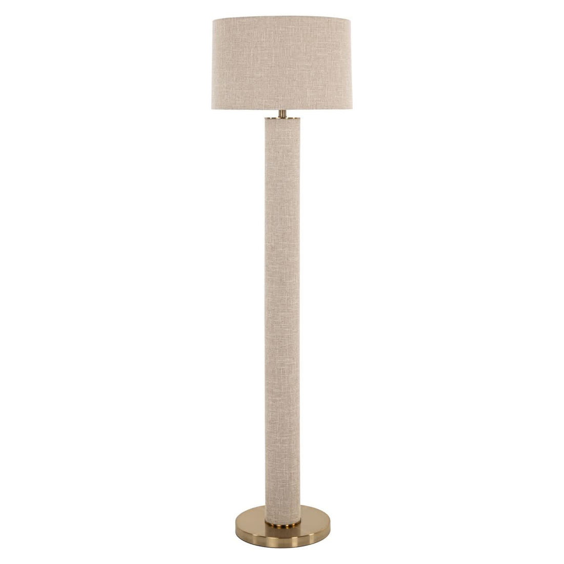 Richmond Interiors – Stehlampe Joline Beige Leinen Stehlampe Richmond Interiors