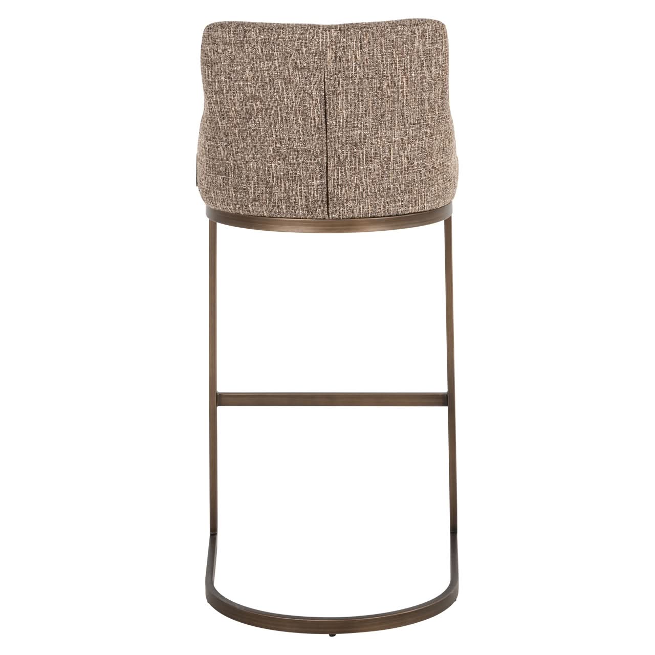Richmond Interiors – 2er-Set Barhocker Bolton Brown Tweed 2er-Set Barstühle Richmond Interiors