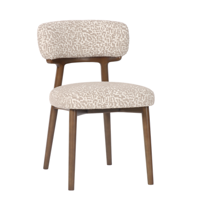 Richmond Interiors – Esszimmerstuhl Basker natural geo (2er-Set) 2er-Set Esszimmerstühle Richmond Interiors
