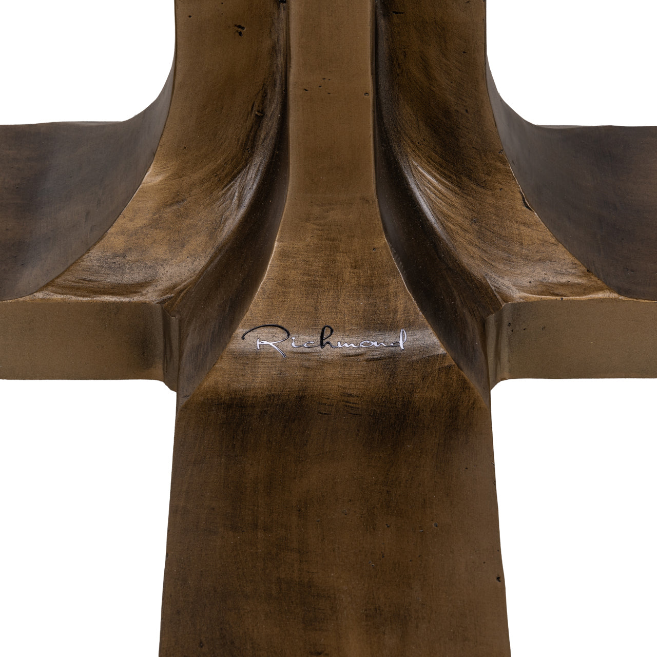 Richmond Interiors Bistro-Tisch Revelin dark brown 75Ø Bistro-Tisch Richmond Interiors