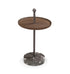 The Grand Collection BAGIO Beistelltisch – Marmor Bronze Beistelltisch rund The Grand Collection