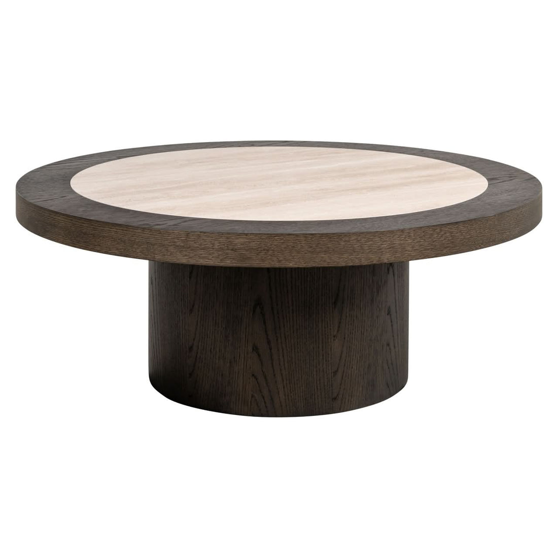 Richmond Interiors – Couchtisch Nando Brown Couchtisch rund Richmond Interiors