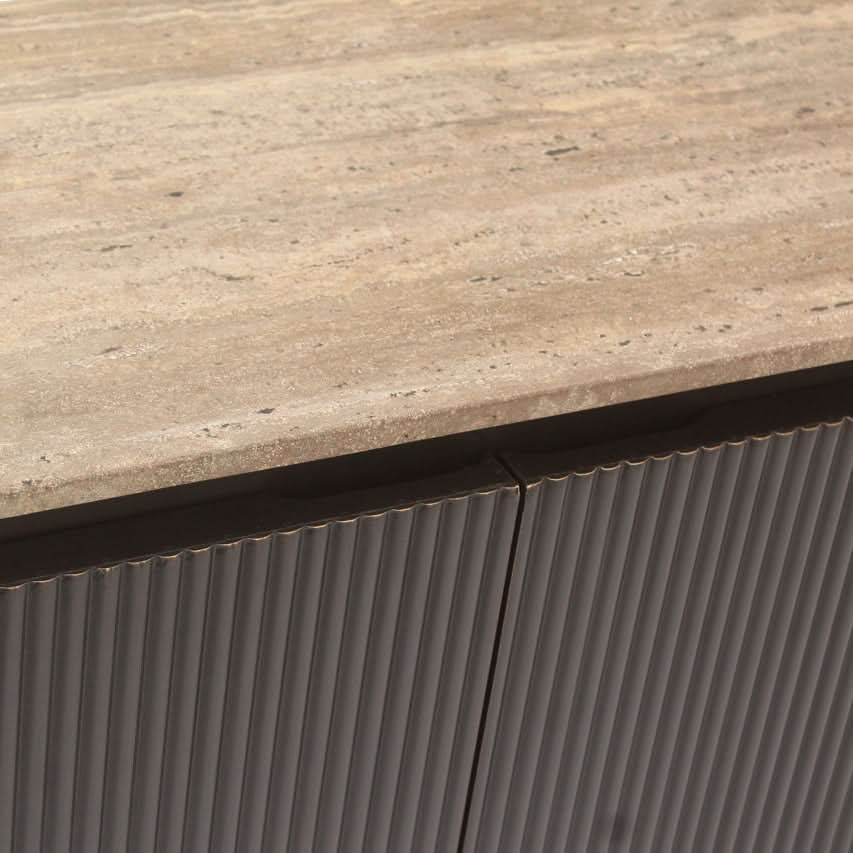 Richmond Interiors – Sideboard Russo Brown 4-türig Sideboard Richmond Interiors