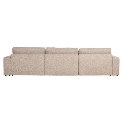 Richmond Interiors – Sofa Trentino cayenne brown 3,5-Sitzer + Lounge links oder rechts Ecksofa Richmond Interiors