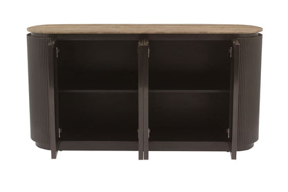Richmond Interiors – Sideboard Russo Brown 4-türig Sideboard Richmond Interiors