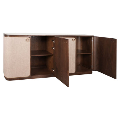 Richmond Interiors – Sideboard Willox Brown (4 Türen) Sideboard Richmond Interiors