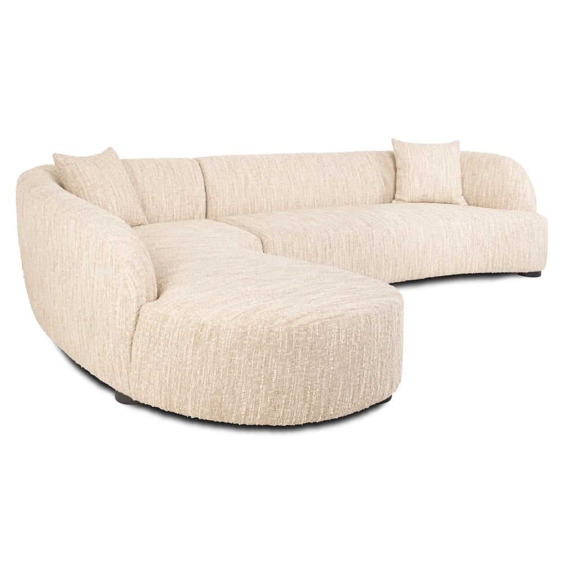Richmond Interiors – Sofa Pandora beige angora Lounge Links Ecksofa Richmond Interiors