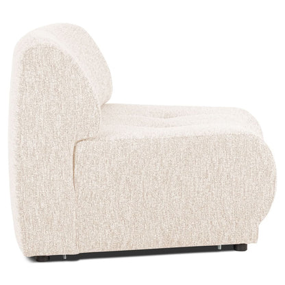 Richmond Interiors Sofa Albina – Rundes Modul ohne Armlehnen, individuell konfigurierbar Modul-Sofa Richmond Interiors