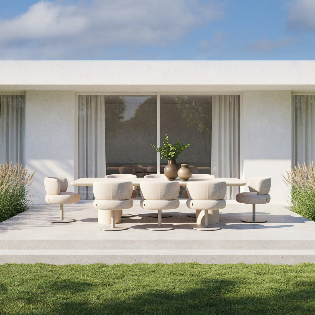 Richmond Interiors Outdoor Esstisch Urban Bloom sandstone 280 Outdoor Esstisch Richmond Interiors