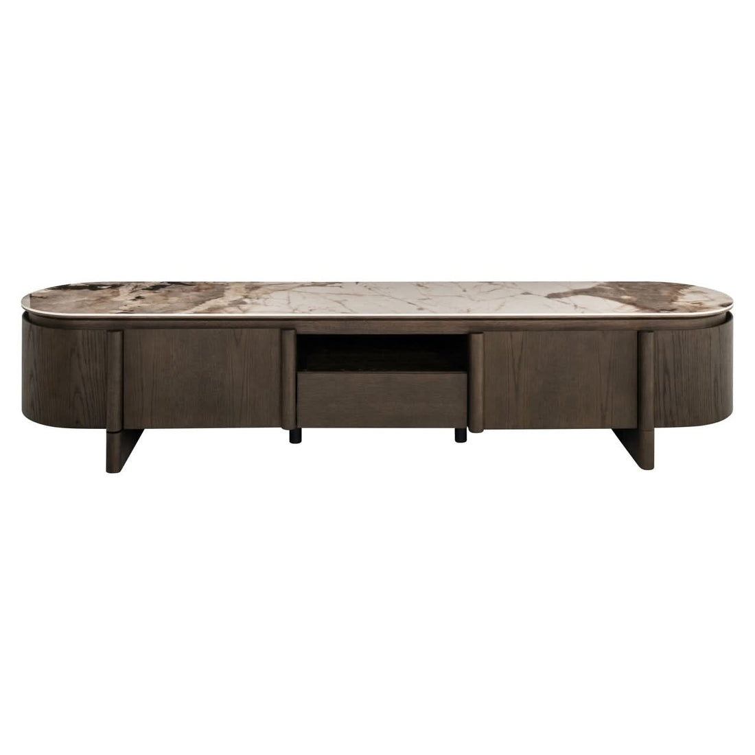 Richmond Interiors – TV-Board Langford Brown Fernsehkommode Richmond Interiors