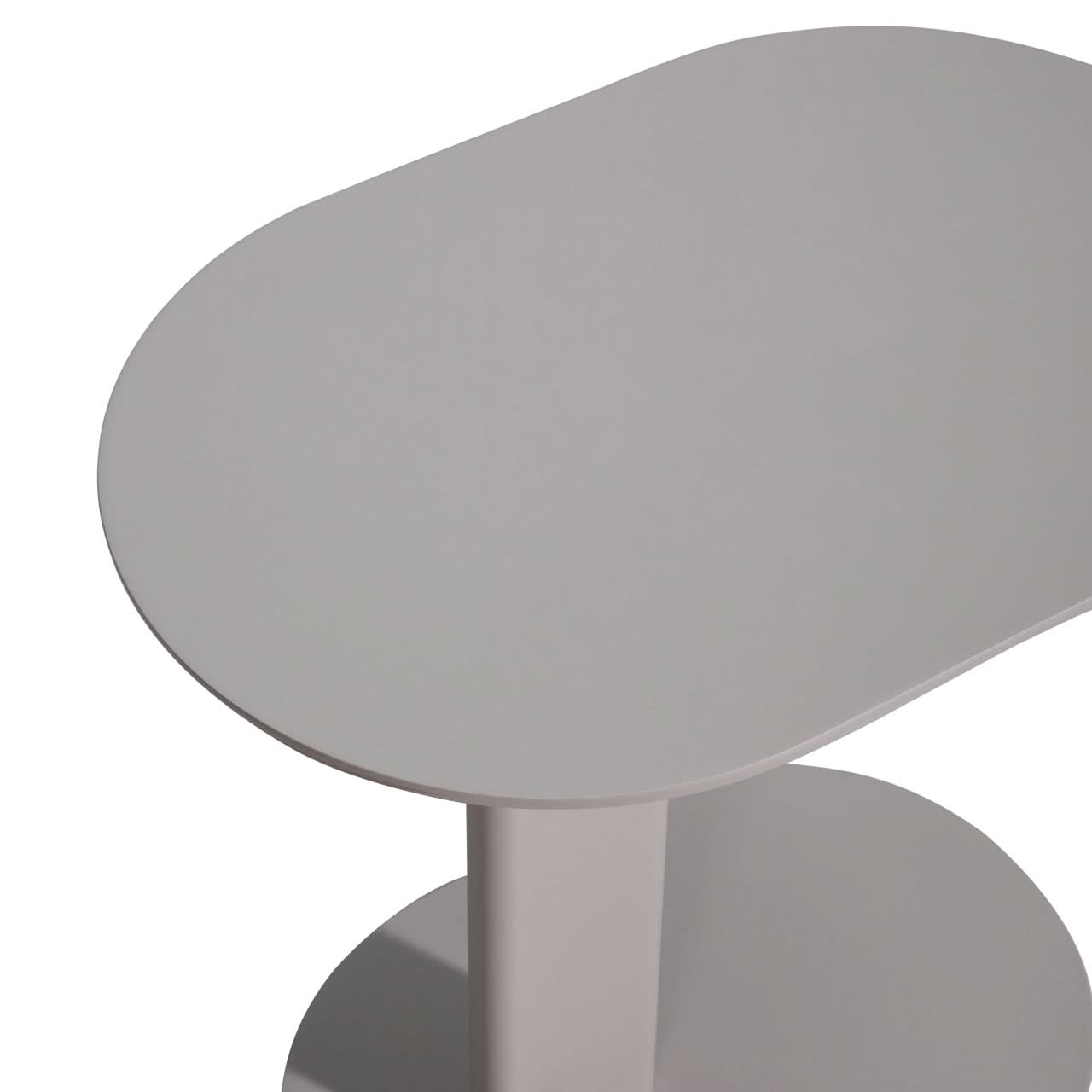 Richmond Interiors – Outdoor Beistelltisch Quinn light beige Outdoor Beistelltisch oval Richmond Interiors