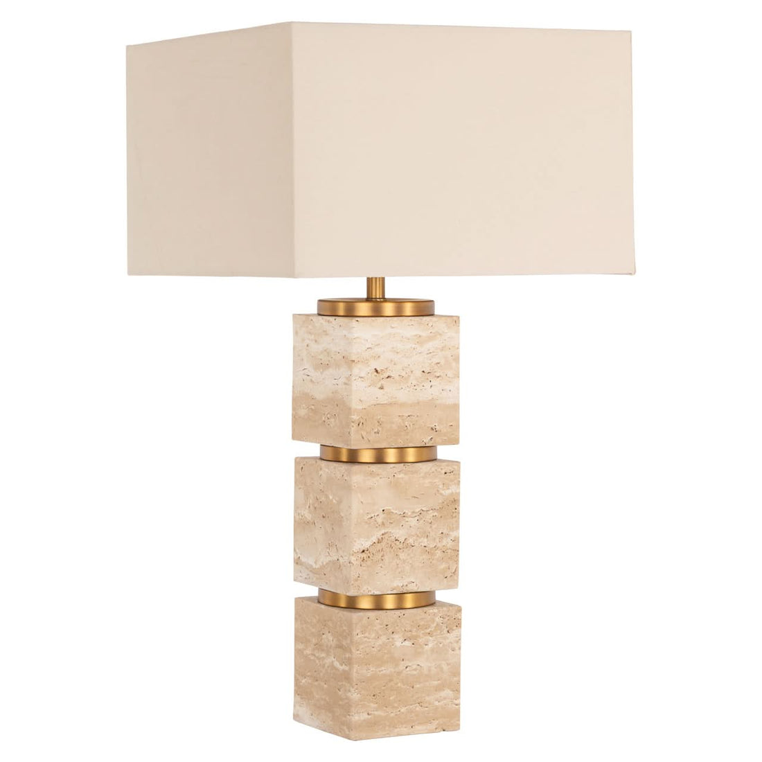 Richmond Interiors – 2er Set Tischlampen Jaella Beige 2er-Set Tischlampen Richmond Interiors