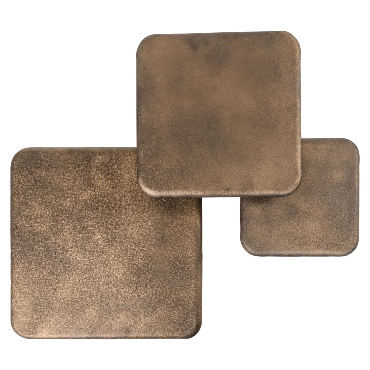 Richmond Interiors – Couchtisch-Set Marlie Gold (3-teilig) 3er-Set Couchtisch Richmond Interiors