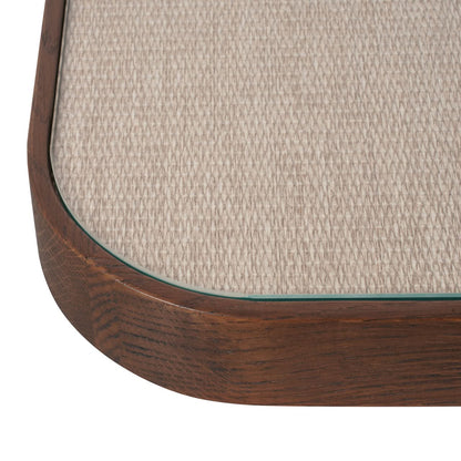 Richmond Interiors – Couchtisch Willox Brown (2er-Set, inkl. Glasplatte) 2er-Set Couchtisch Richmond Interiors