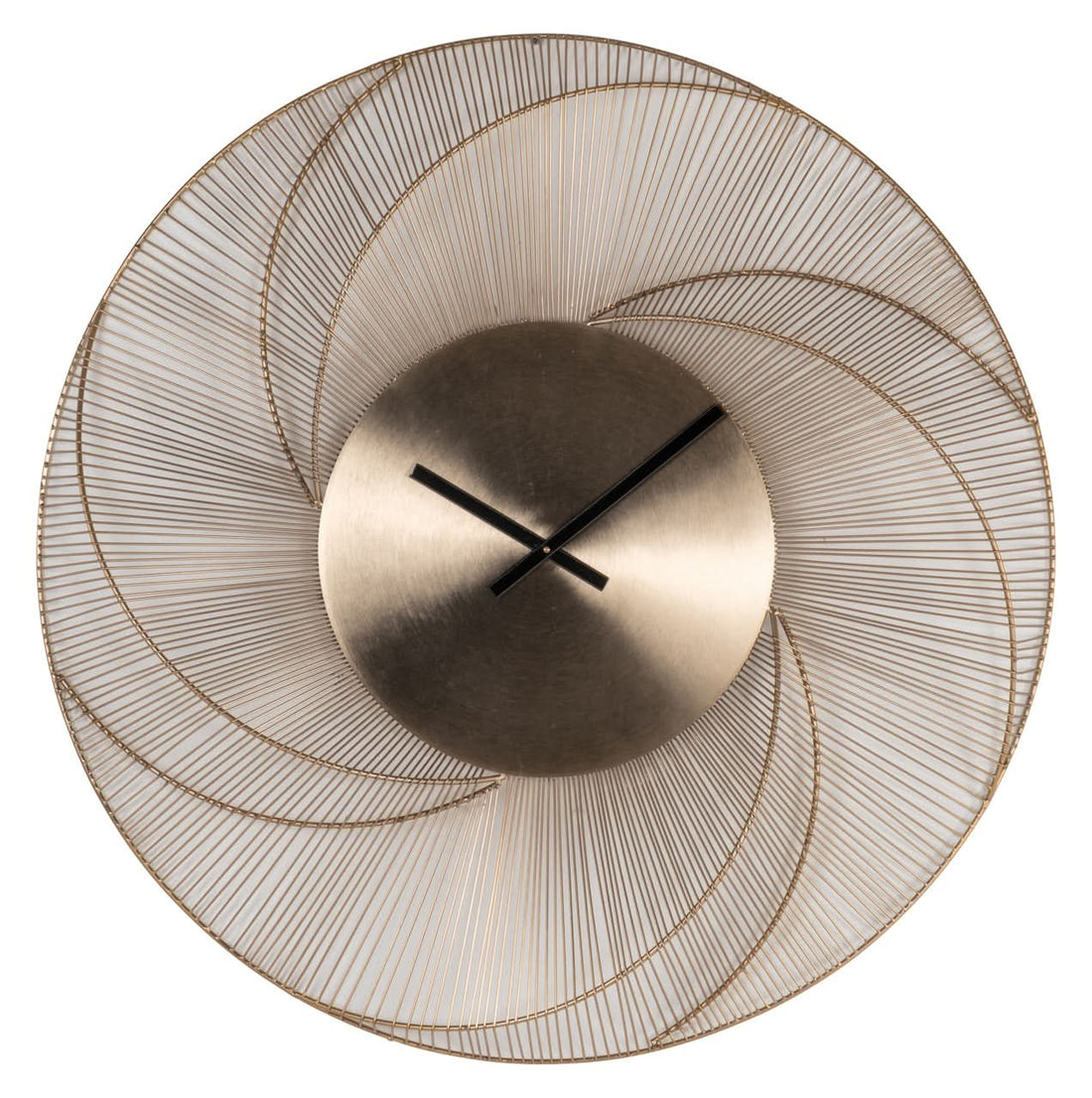 Richmond Interiors – Wanduhr Denver Gold Wanduhr Richmond Interiors