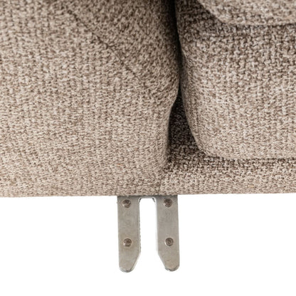 Richmond Interiors – Sofa Trentino cayenne brown 3,5-Sitzer + Lounge links oder rechts Ecksofa Richmond Interiors