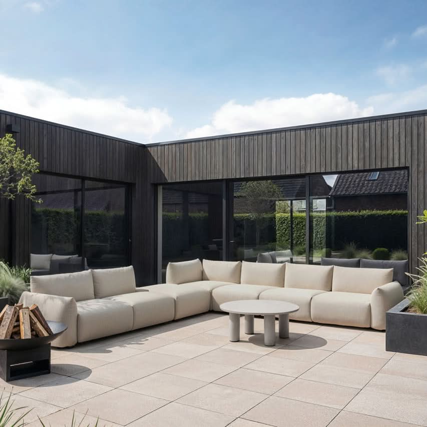 Richmond Interiors – Outdoor Sofa Dawson Beige Alpine Ecksofa Outdoor Ecksofa Richmond Interiors