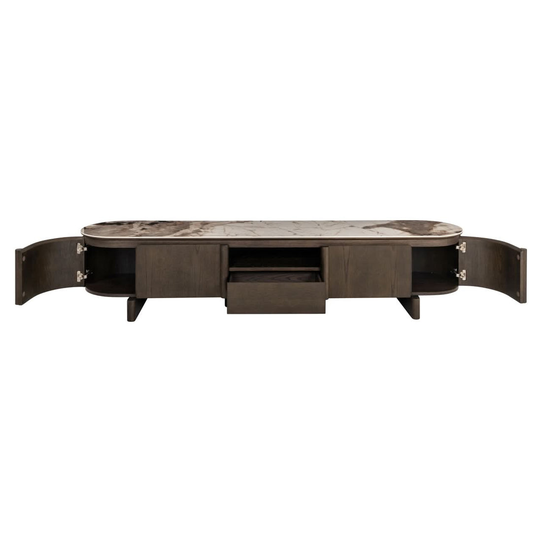 Richmond Interiors – TV-Board Langford Brown Fernsehkommode Richmond Interiors