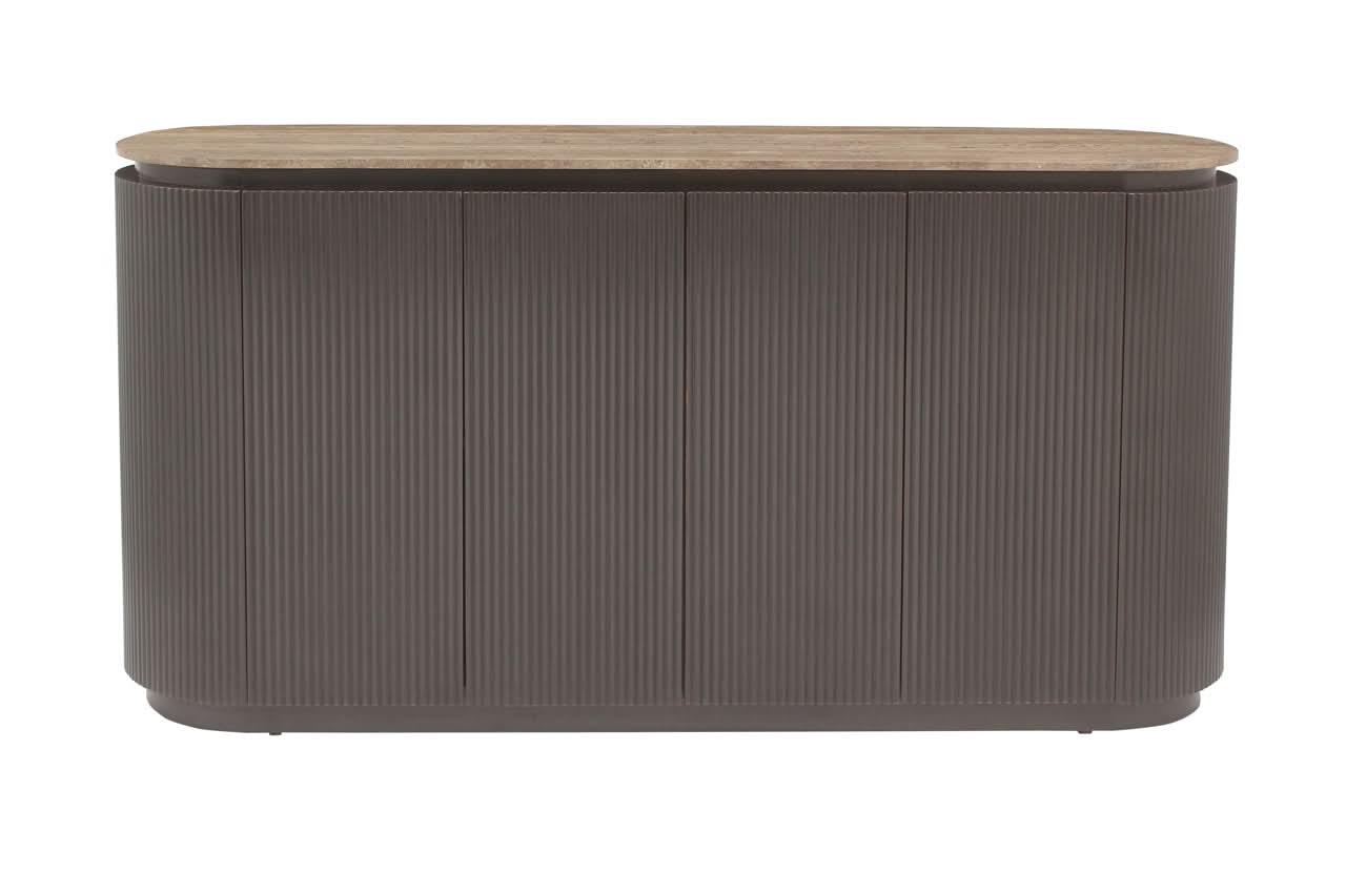Richmond Interiors – Sideboard Russo Brown 4-türig Sideboard Richmond Interiors