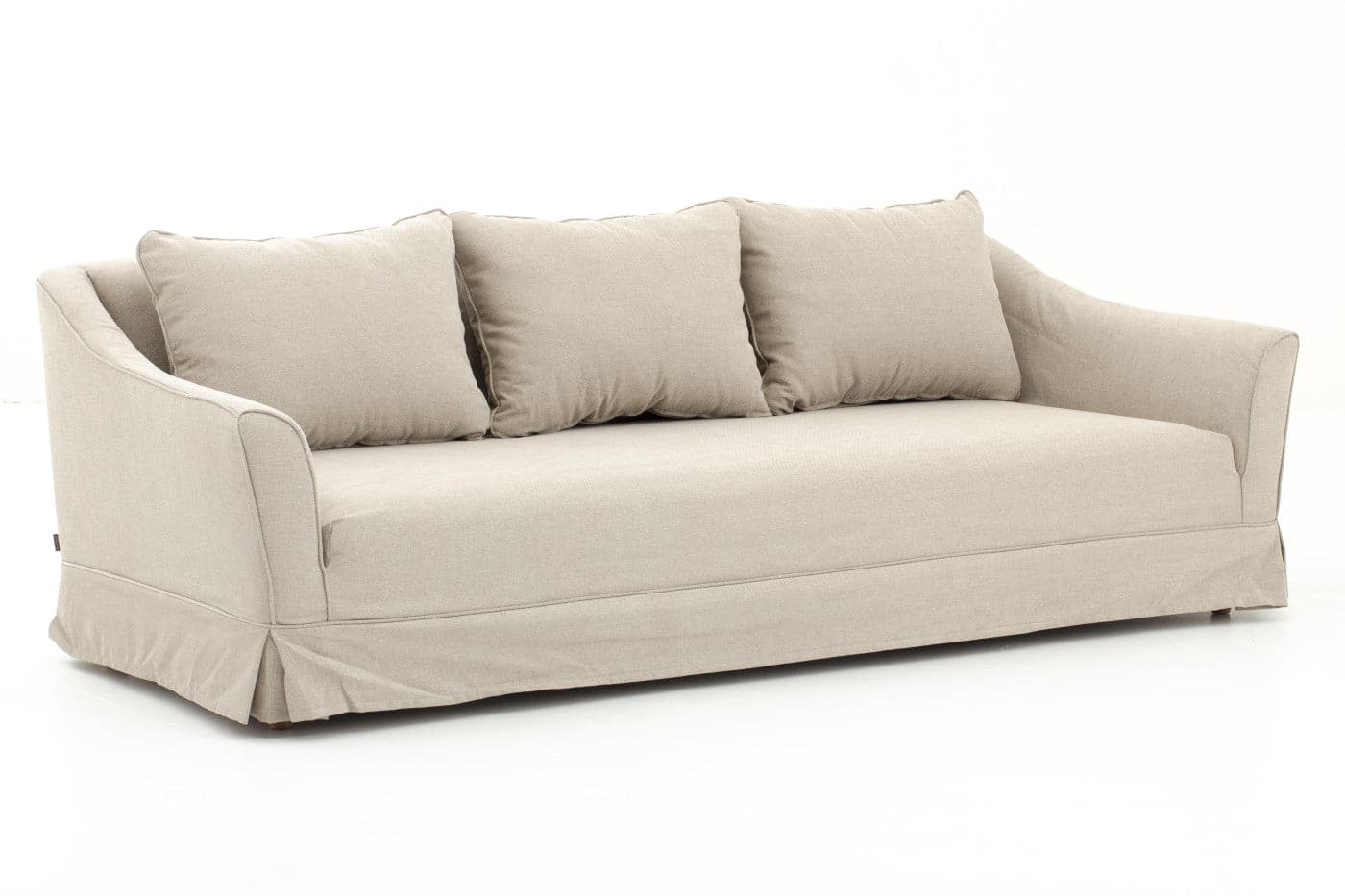 Flamant - FERNO, Sofa, 245cm x 100cm, 3 Kissen 3-Sitzer Sofa Flamant