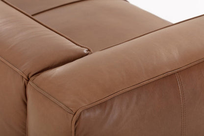 Flamant - BAILEY, Sofa, Leder, Cognac braun, 2-Sitzer 2-Sitzer Sofa Flamant