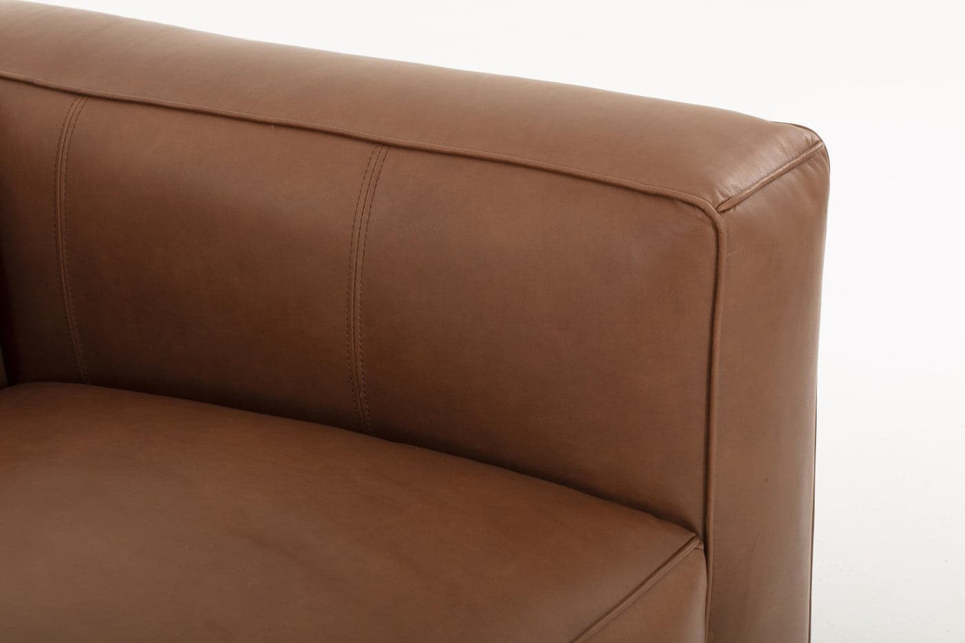 Flamant - BAILEY, Sofa, Leder, Cognac braun, 2-Sitzer 2-Sitzer Sofa Flamant