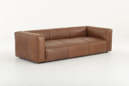 Flamant - BAILEY, Sofa, Leder, Cognac braun, 3-Sitzer 3-Sitzer Sofa Flamant