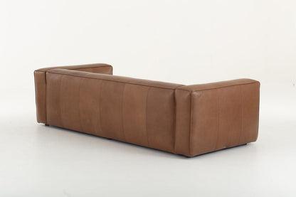 Flamant - BAILEY, Sofa, Leder, Cognac braun, 3-Sitzer 3-Sitzer Sofa Flamant