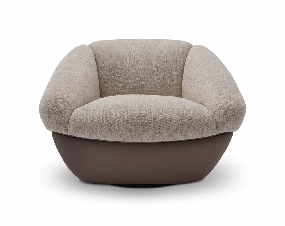 The Grand Collection OLAV Drehsessel – Light Taupe