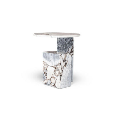The Grand Collection PERUGIA Beistelltisch – Marmor Beistelltisch rund The Grand Collection
