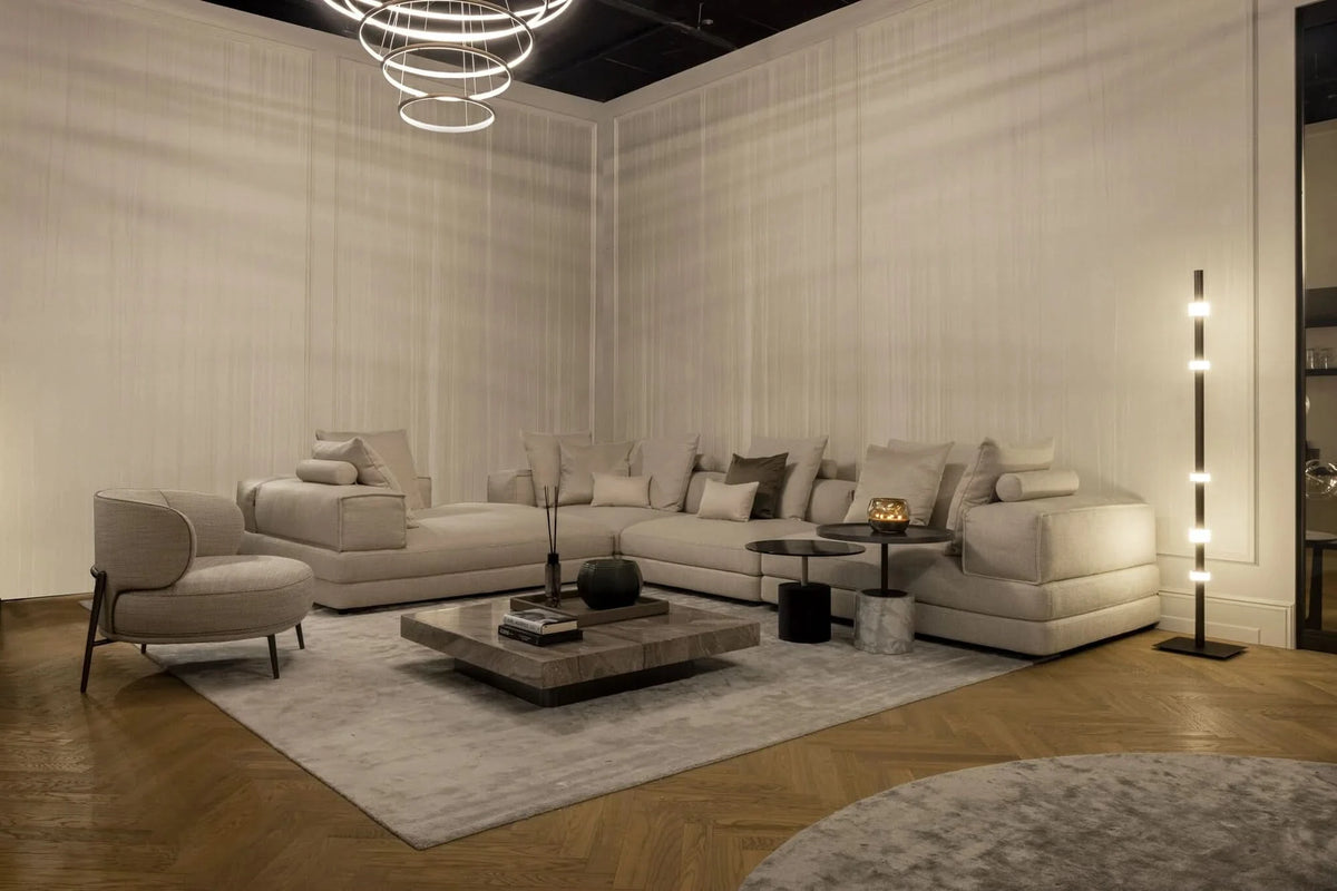 The Grand Collection MADISON Couchtisch – Niedrige Ausführung Couchtisch eckig The Grand Collection