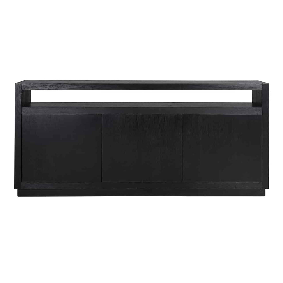 Richmond Interiors - Sideboard Oakura 3-türig schwarz Sideboard Richmond Interiors