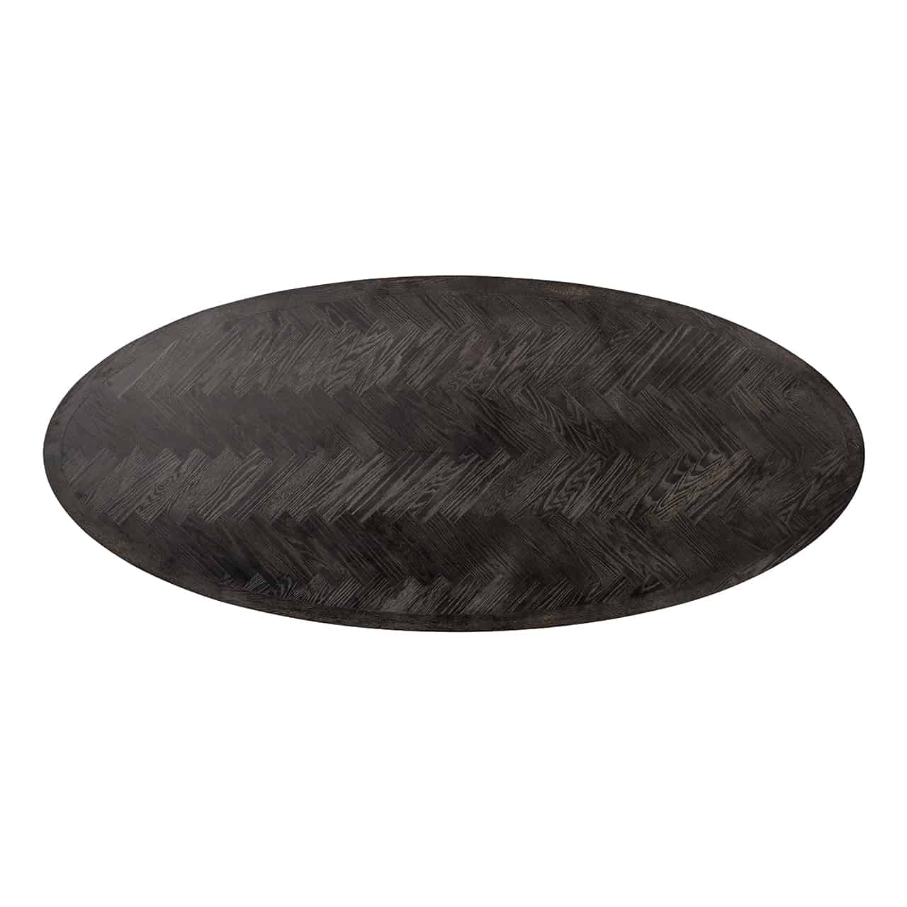 Richmond Interiors Esstisch Blackbone Messing oval 230cm Esstisch oval Richmond Interiors