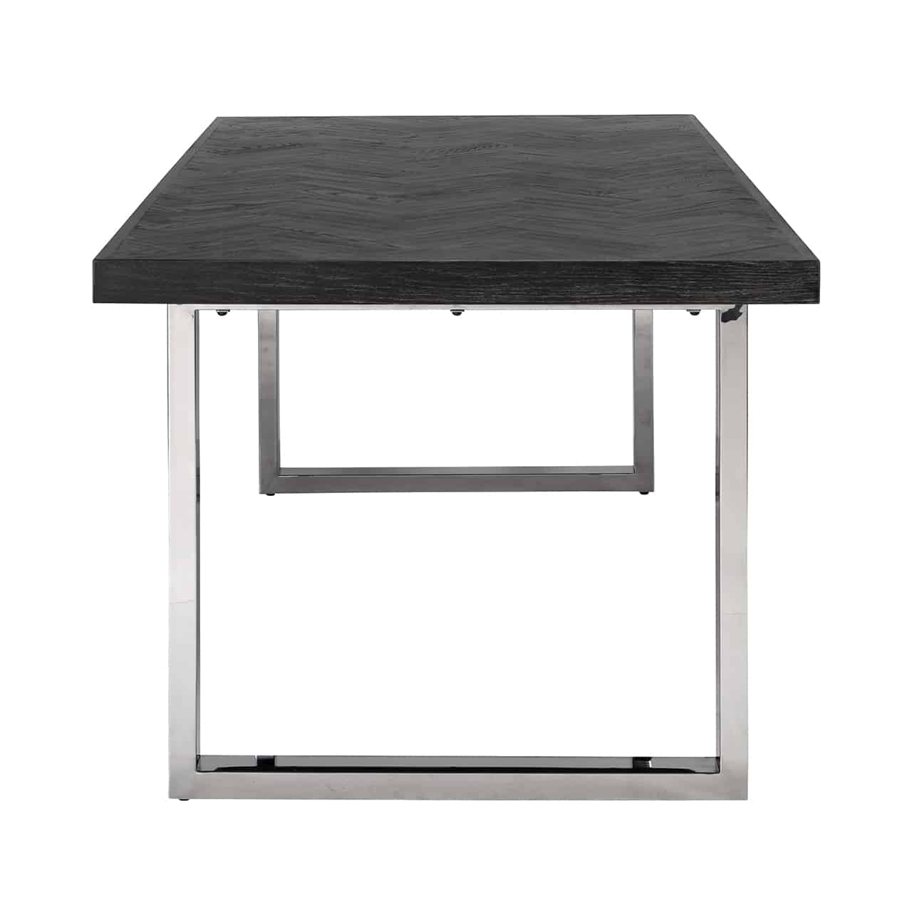 Richmond Interiors Esstisch Blackbone silber 220cm Esstisch eckig Richmond Interiors