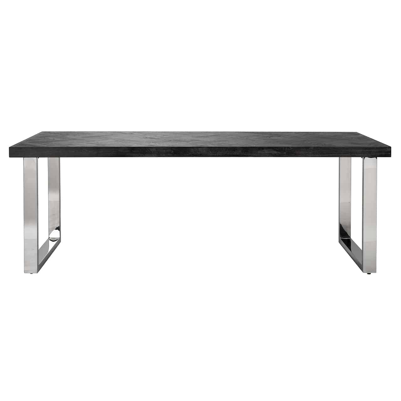 Richmond Interiors Esstisch Blackbone silber 220cm Esstisch eckig Richmond Interiors