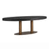 Richmond Interiors Esstisch Macaron black rustic oval 235 Esstisch Richmond Interiors