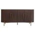 Richmond Interiors Sideboard Luxor 4-türig (Braun) Sideboard Richmond Interiors