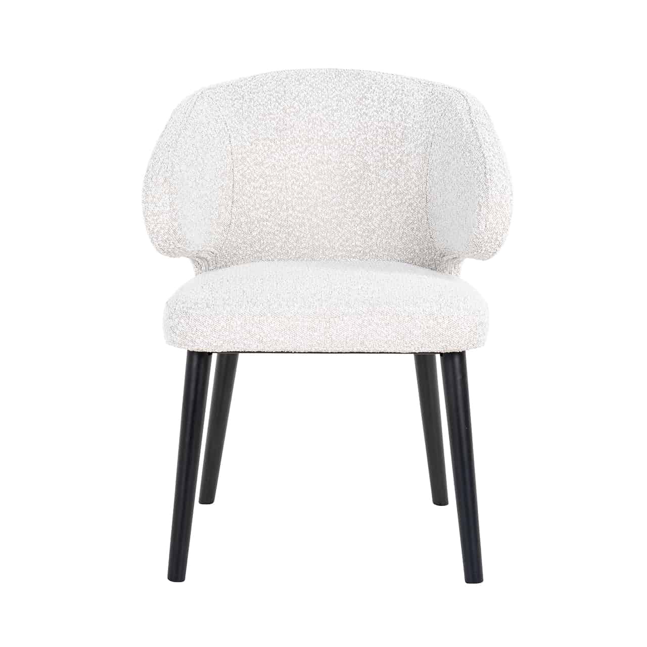 Richmond Interiors Stuhl Indigoweiß Bouclé (Copenhagen 900 Bouclé White) Esszimmerstuhl Richmond Interiors