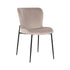 Richmond Interiors - 2er-Set Stuhl Darby khaki / schwarz (FR-Quartz 903 Khaki) Esszimmerstuhl Richmond Interiors