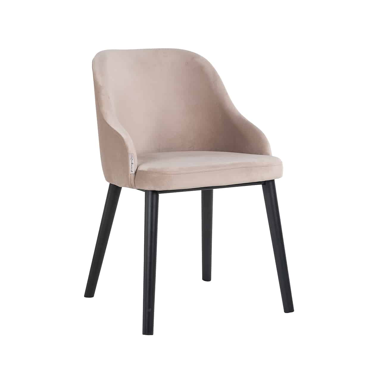 Richmond Interiors Stuhl Twiggy Khaki Samt (Quartz Khaki 903) Esszimmerstuhl Richmond Interiors