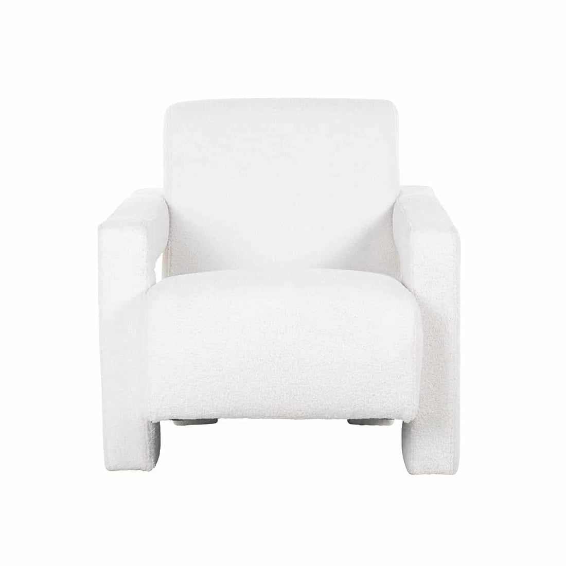 Richmond Interiors Sessel Casey weiß pelzig feuerhemmend (Himalaya 900 weiß pelzig) Polstersessel Richmond Interiors