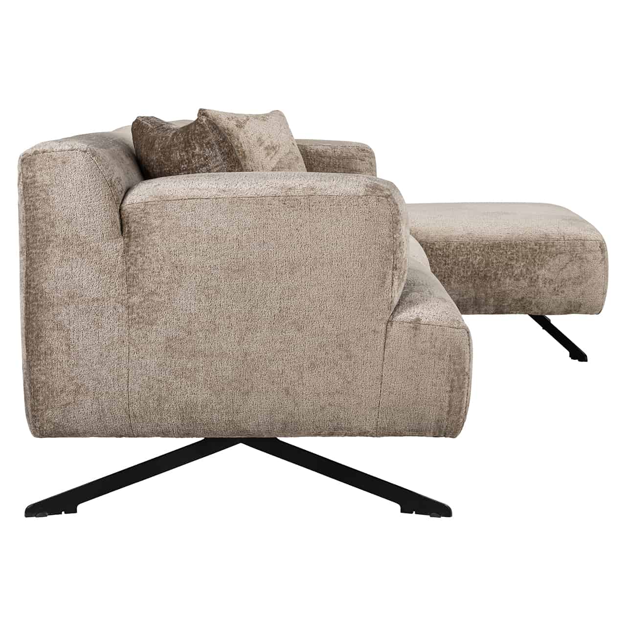 Richmond Interiors - Sofa Donovan 3-Sitzer + Lounge rechts Ecksofa Richmond Interiors