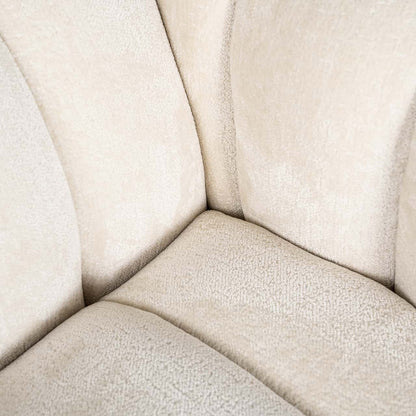 Richmond Interiors Sessel Beaudy weißes Chenille Polstersessel Richmond Interiors